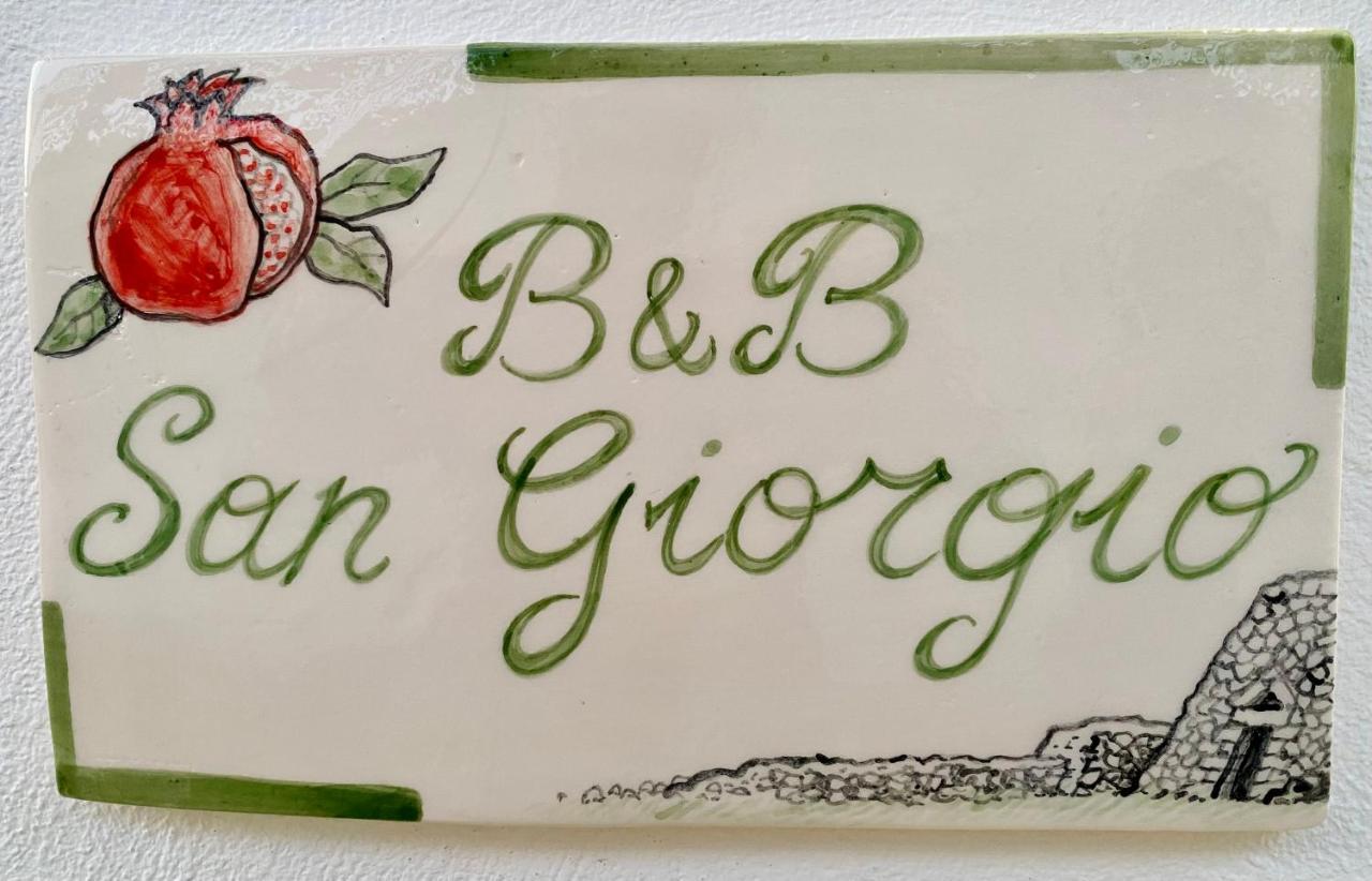 B&B Sangiorgio 보르가네 외부 사진